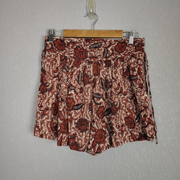 Ulla Johnson Zev Shorts in Brick Size 8 - Picture 2 of 14